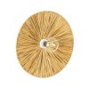 GLOBOSTAR® COLOMBO 02283 Boho Φωτιστικό Τοίχου - Απλίκα με Ντουί 1 x E27 AC 220-240V IP20 - Μπεζ - Μ40 x Π40 x Υ9cm