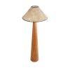 GLOBOSTAR® MASPALOMAS 02292 Boho Επιδαπέδιο Φωτιστικό με Ντουί 1 x E27 AC 220-240V IP20 - Καφέ & Μπεζ - Μ55 x Π55 x Υ145cm