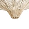 GLOBOSTAR® PALERMO 02309 Boho Φωτιστικό Οροφής με Ντουί 1 x E27 AC 220-240V IP20 - Μπεζ - Μ150 x Π150 x Υ78cm