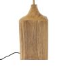 GLOBOSTAR® LAFRONTERA 02313 Boho Επιτραπέζιο Φωτιστικό Πορτατίφ με Ντουί 1 x E27 AC 220-240V IP20 - Μπεζ - Μ50 x Μ50 x Υ60cm