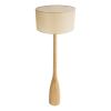 GLOBOSTAR® BERKBAY 02318 Boho Επιδαπέδιο Φωτιστικό με Ντουί 1 x E27 AC 220-240V IP20 - Μπεζ - Μ50 x Π50 x Υ150cm