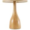 GLOBOSTAR® BERKBAY 02319 Boho Επιτραπέζιο Φωτιστικό Πορτατίφ με Ντουί 1 x E27 AC 220-240V IP20 - Μπεζ - Μ32 x Π32 x Υ55cm