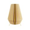 GLOBOSTAR® SALERNO 02331 Boho Επιδαπέδιο Φωτιστικό με Ντουί 1 x E27 AC 220-240V IP20 - Μπεζ & Καφε - Μ50 x Π50 x Υ70cm