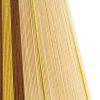 GLOBOSTAR® SALERNO 02331 Boho Επιδαπέδιο Φωτιστικό με Ντουί 1 x E27 AC 220-240V IP20 - Μπεζ & Καφε - Μ50 x Π50 x Υ70cm