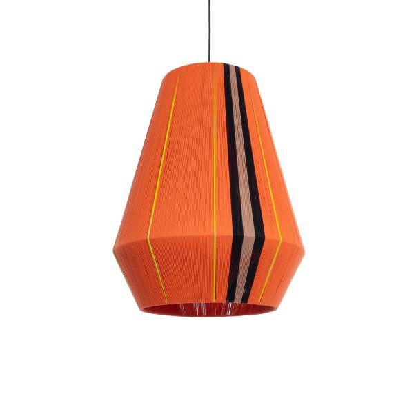 GLOBOSTAR® SALERNO 02337 Boho Κρεμαστό Φωτιστικό Οροφής με Ντουί 1 x E27 AC 220-240V IP20 - Πολύχρωμο - Μ50 x Π50 x Υ60cm