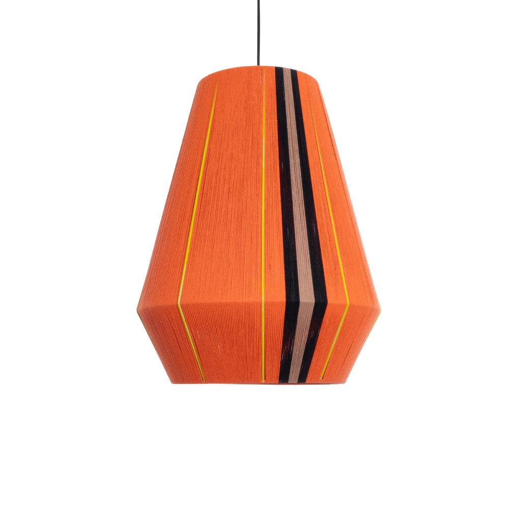 GLOBOSTAR® SALERNO 02337 Boho Κρεμαστό Φωτιστικό Οροφής με Ντουί 1 x E27 AC 220-240V IP20 - Πολύχρωμο - Μ50 x Π50 x Υ60cm