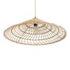 GLOBOSTAR® KAIA 02346 Boho Κρεμαστό Φωτιστικό Οροφής με Ντουί 1 x E27 AC 220-240V IP20 - Μπεζ - Μ60 x Π60 x Υ20cm