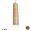 GLOBOSTAR® WAIKIKI 02349 Boho Κρεμαστό Φωτιστικό Οροφής με Ντουί 1 x E27 AC 220-240V IP20 - Μπεζ - Μ20 x Π20 x Υ80cm