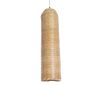 GLOBOSTAR® WAIKIKI 02349 Boho Κρεμαστό Φωτιστικό Οροφής με Ντουί 1 x E27 AC 220-240V IP20 - Μπεζ - Μ20 x Π20 x Υ80cm