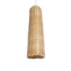 GLOBOSTAR® WAIKIKI 02349 Boho Κρεμαστό Φωτιστικό Οροφής με Ντουί 1 x E27 AC 220-240V IP20 - Μπεζ - Μ20 x Π20 x Υ80cm