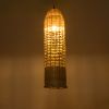 GLOBOSTAR® WAIKIKI 02350 Boho Κρεμαστό Φωτιστικό Οροφής με Ντουί 1 x E27 AC 220-240V IP20 - Μπεζ - Μ20 x Π20 x Υ80cm