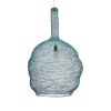 GLOBOSTAR® KENTUCKY 02355 Vintage Κρεμαστό Φωτιστικό Οροφής με Ντουί 1 x E27 AC 220-240V IP20 - Τιρκουάζ - Μ60 x Π60 x Υ90cm