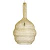 GLOBOSTAR® KENTUCKY 02357 Vintage Κρεμαστό Φωτιστικό Οροφής με Ντουί 1 x E27 AC 220-240V IP20 - Χρυσό - Μ60 x Π60 x Υ90cm