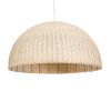 GLOBOSTAR® MONTANA 02380 Boho Κρεμαστό Φωτιστικό Οροφής με Ντουί 1 x E27 AC 220-240V IP20 - Μπεζ - Μ120 x Π120 x Υ60cm