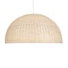 GLOBOSTAR® MONTANA 02380 Boho Κρεμαστό Φωτιστικό Οροφής με Ντουί 1 x E27 AC 220-240V IP20 - Μπεζ - Μ120 x Π120 x Υ60cm