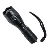 GLOBOSTAR® HANDLAMP 79041 Φακός Χειρός LED 10W 1000lm 5~60° DC 5V με Επαναφορτιζόμενη Μπαταρία Li-ion 3.7V 1x18650 3000mAh IP20 Ψυχρό Λευκό 6000K - CREE XML2-T6 Chip - Μ13.5 x Π4 x Υ4cm - 1 Χρόνο Εγγύηση
