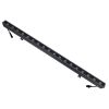 GLOBOSTAR® WASHER-MOZA 05107 Μπάρα Φωτισμού Wall Washer LED 24W 2400lm 10-30° DC 24V Αδιάβροχο IP66 RGB Dimmable - Γκρι Ανθρακί - Μ100 x Π4 x Υ5cm - 3 Χρόνια Εγγύηση