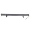 GLOBOSTAR® WASHER-MOZA 05112 Μπάρα Φωτισμού Wall Washer LED 48W 5760lm 10-30° DC 24V Αδιάβροχο IP66 Μπλε Dimmable - Γκρι Ανθρακί - Μ100 x Π6.5 x Υ6.6cm - 3 Χρόνια Εγγύηση