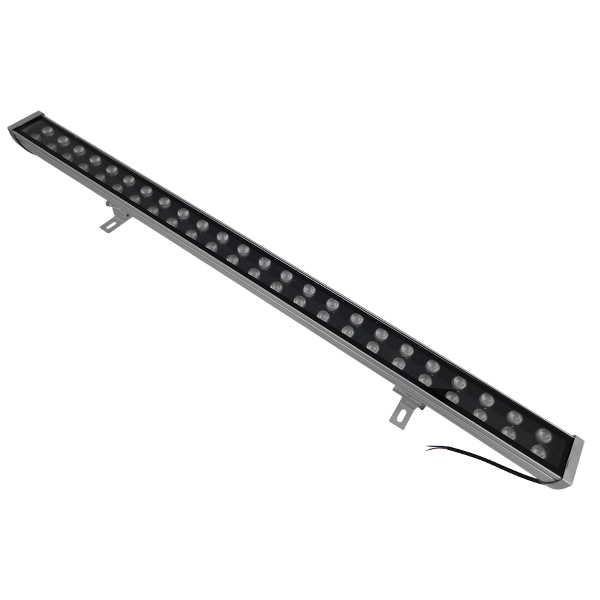 GLOBOSTAR® WASHER-MOZA 05113 Μπάρα Φωτισμού Wall Washer LED 48W 5760lm 10-30° DC 24V Αδιάβροχο IP66 Ροζ Dimmable - Γκρι Ανθρακί - Μ100 x Π6.5 x Υ6.6cm - 3 Χρόνια Εγγύηση