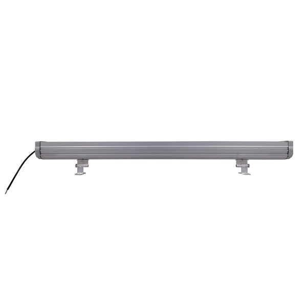 GLOBOSTAR® WASHER-MOZA 05115 Μπάρα Φωτισμού Wall Washer LED 72W 8640lm 10-30° DC 24V Αδιάβροχο IP66 Πορτοκαλί 2200K Dimmable - Γκρι Ανθρακί - Μ100 x Π7.4 x Υ7cm - 3 Χρόνια Εγγύηση