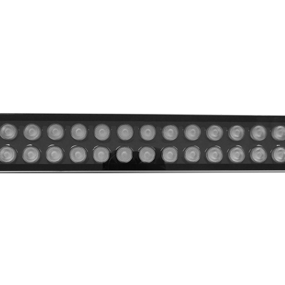 GLOBOSTAR® WASHER-MOZA 05120 Μπάρα Φωτισμού Wall Washer LED 72W 8640lm 10-30° DC 24V Αδιάβροχο IP66 Ροζ Dimmable - Γκρι Ανθρακί - Μ100 x Π7.4 x Υ7cm - 3 Χρόνια Εγγύηση