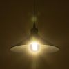 GLOBOSTAR® FERRO 203-0084 Μοντέρνο Κρεμαστό Φωτιστικό Οροφής με Ντουί 1 x E27 AC 220-240V IP20 - Μαύρο - Μ30 x Π30 x Υ15cm