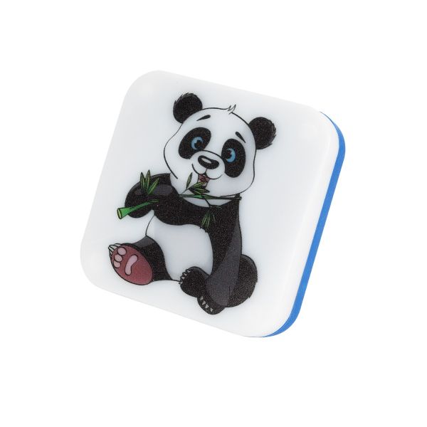 GloboStar® KIDDO 202-0007 Παιδικό Φωτιστικό Νυκτός LED 1W 95lm 120° AC220-240V IP20 Ψυχρό Λευκό 6000K - Μ5.5 x Π5.5 x Υ8cm - 2 Χρόνια Εγγύηση