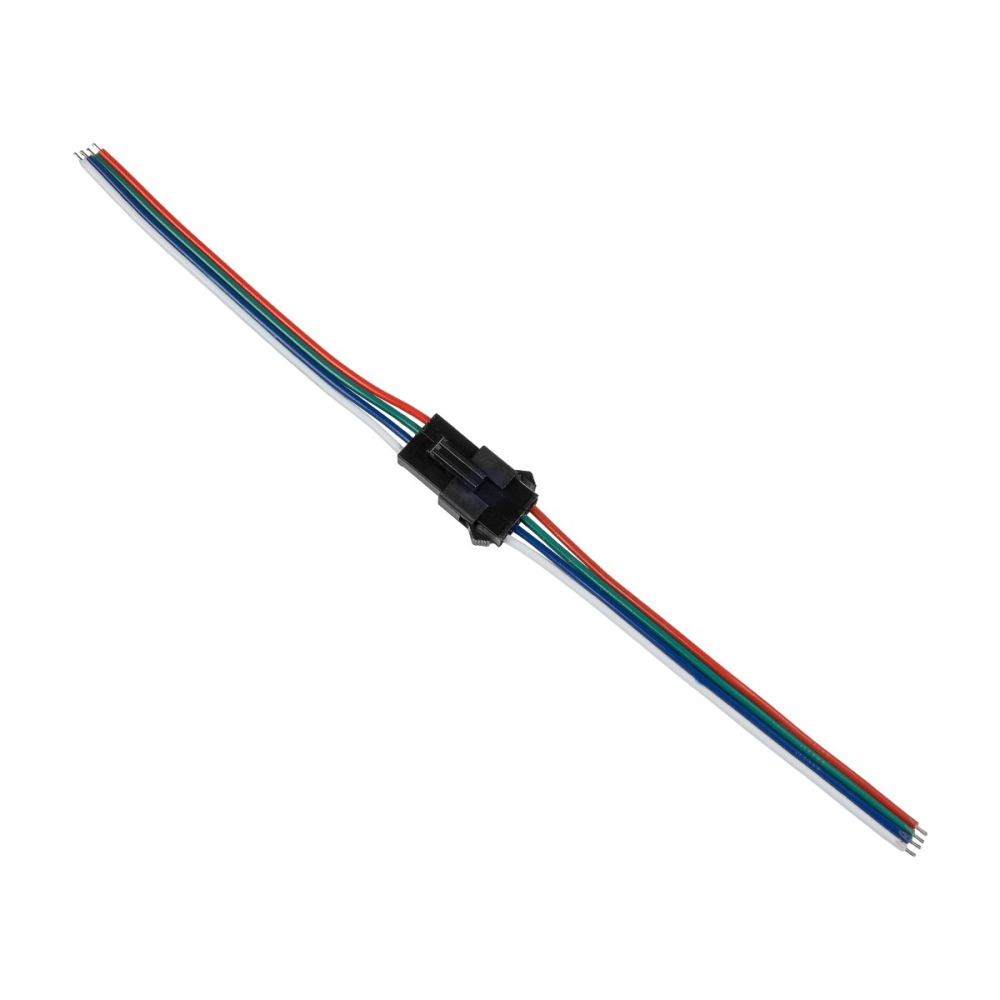 GLOBOSTAR® STRIPCON 70627 Ταχυσύνδεσμος για Ψηφιακή Ταινία LED 4 Pin IP20 - Πολύχρωμο - Μ10 x Π0.9 x Υ1.3cm