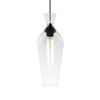 GLOBOSTAR® BALU 206-0041 Μοντέρνο Κρεμαστό Φωτιστικό Οροφής με Ντουί 1 x E27 AC 220-240V IP20 - Διάφανο - Μ15 x Π15 x Υ40cm