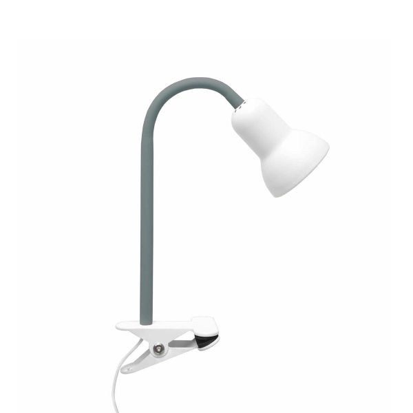 GloboStar® TAVOLO 204-0152 Παιδικό Eπιτραπέζιο Φωτιστικό Μονόφωτο 1 x E14 IP20 Πράσινο & Λευκό - Μ11 x Π9 x Υ35cm