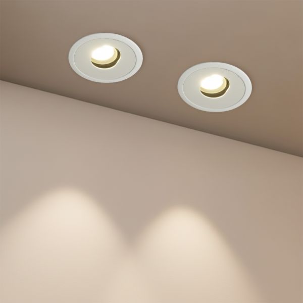 kelvo® ASYMMETRICAL KLV-101-0133 Χωνευτό Downlight Σποτ LED 7W 875lm 15°x30° AC 220-240V IP20 Φυσικό Λευκό 4500K - Bridgelux COB Chip & TÜV SÜD Driver - Λευκό Ματ - Μ8.3 x Π8.3 x Υ8.16cm / Q7.3cm - 5 Χρόνια Εγγύηση