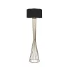 GLOBOSTAR® NOVA 201-0041 Μοντέρνο Επιδαπέδιο Φωτιστικό με Ντουί 1 x E27 AC 220-240V IP20 - Χρυσό & Μαύρο - Μ36 x Π36 x Υ148cm