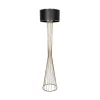 GLOBOSTAR® NOVA 201-0041 Μοντέρνο Επιδαπέδιο Φωτιστικό με Ντουί 1 x E27 AC 220-240V IP20 - Χρυσό & Μαύρο - Μ36 x Π36 x Υ148cm