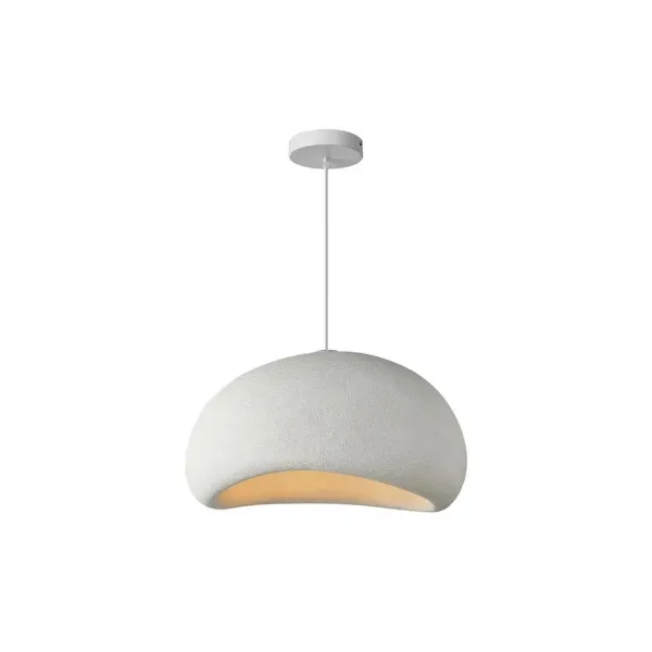 GLOBOSTAR® CONCRETE 201-0047 Μοντέρνο Κρεμαστό Φωτιστικό Οροφής με Ντουί 1 x E27 AC 220-240V IP20 - Γκρι - Μ31 x Π29 x Υ16cm