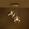 GLOBOSTAR® DISE 201-0053 Μοντέρνο Κρεμαστό Φωτιστικό Οροφής με Ντουί 2 x E27 AC 220-240V IP20 - Λευκό - Μ50 x Π30 x Υ50cm