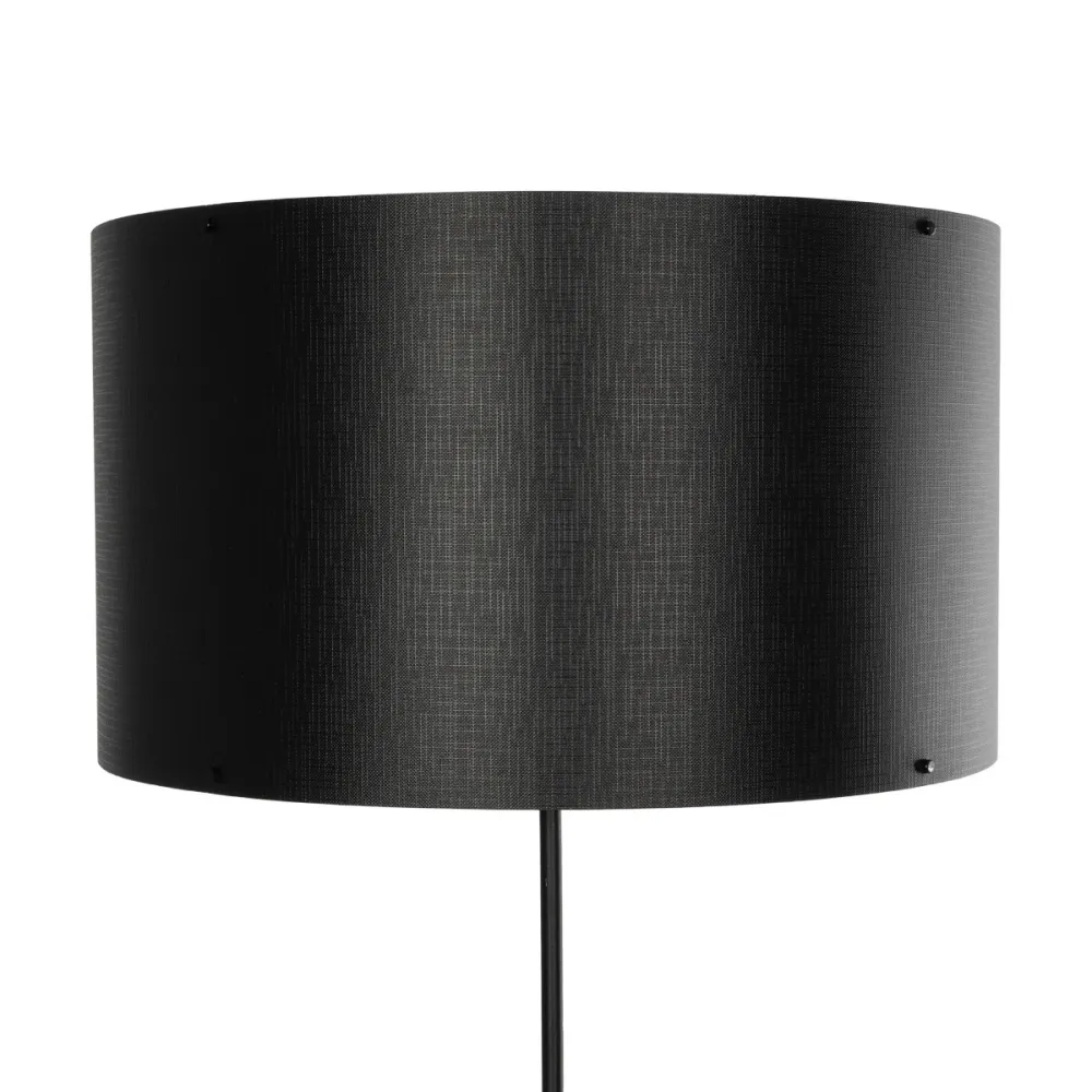 GLOBOSTAR® LUMO 201-0072 Μοντέρνο Επιδαπέδιο Φωτιστικό με Ντουί 1 x E27 AC 220-240V IP20 - Καφέ & Μαύρο - Μ37 x Π36 x Υ136cm