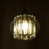 GLOBOSTAR® LUCERO 201-0078 Vintage Κρεμαστό Φωτιστικό Οροφής με Ντουί 1 x E27 AC 220-240V IP20 - Μαύρο & Διάφανο - Μ24 x Π24 x Υ24cm