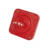 GloboStar® KIDDO 202-0008 Παιδικό Φωτιστικό Νυκτός LED 1W 95lm 120° AC220-240V IP20 Ψυχρό Λευκό 6000K - Μ5.5 x Π5.5 x Υ8cm - 2 Χρόνια Εγγύηση