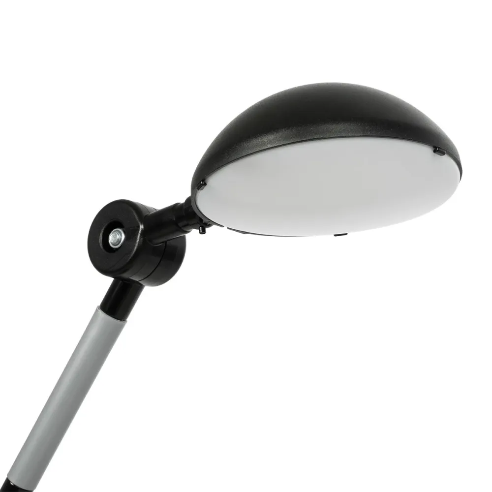 GLOBOSTAR® MICHEL 202-0061 Μοντέρνο Επιτραπέζιο Φωτιστικό Γραφείου LED 6W 540lm 120° AC 220-240V IP20 Ψυχρό Λευκό 6000K - Lumileds SMD Chip - Μαύρο - Μ15 x Π15 x Υ51cm - 2 Χρόνια Εγγύηση