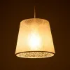 GLOBOSTAR® CONEY 203-0069 Μοντέρνο Κρεμαστό Φωτιστικό Οροφής με Ντουί 1 x E27 AC 220-240V IP20 - Λευκό - Μ26 x Π26 x Υ25cm