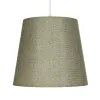 GLOBOSTAR® CONEY 203-0074 Μοντέρνο Κρεμαστό Φωτιστικό Οροφής με Ντουί 1 x E27 AC 220-240V IP20 - Λαδί - Μ26 x Π26 x Υ25cm