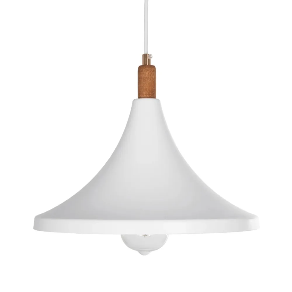 GLOBOSTAR® BELFRY 203-0076 Μοντέρνο Κρεμαστό Φωτιστικό Οροφής με Ντουί 1 x E27 AC 220-240V IP20 - Λεύκο & Χρυσό - Μ29.5 x Π29.5 x Υ22cm