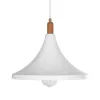 GLOBOSTAR® BELFRY 203-0076 Μοντέρνο Κρεμαστό Φωτιστικό Οροφής με Ντουί 1 x E27 AC 220-240V IP20 - Λεύκο & Χρυσό - Μ29.5 x Π29.5 x Υ22cm