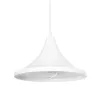 GLOBOSTAR® BELFRY 203-0079 Μοντέρνο Κρεμαστό Φωτιστικό Οροφής με Ντουί 1 x E27 AC 220-240V IP20 - Λεύκο - Μ29.5 x Π29.5 x Υ21cm
