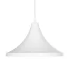 GLOBOSTAR® BELFRY 203-0079 Μοντέρνο Κρεμαστό Φωτιστικό Οροφής με Ντουί 1 x E27 AC 220-240V IP20 - Λεύκο - Μ29.5 x Π29.5 x Υ21cm