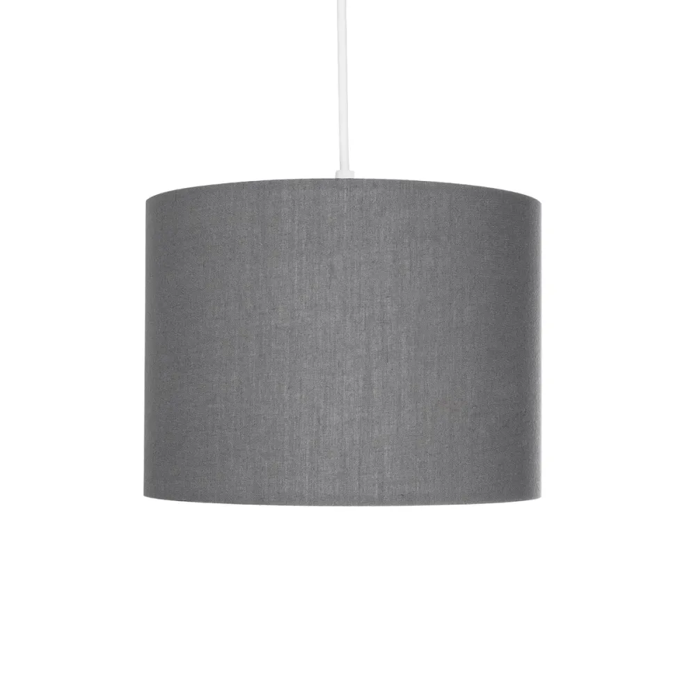 GLOBOSTAR® BLAZE 203-0108 Μοντέρνο Κρεμαστό Φωτιστικό Οροφής με Ντουί 1 x E27 AC 220-240V IP20 - Γκρι - Μ22 x Π22 x Υ20cm