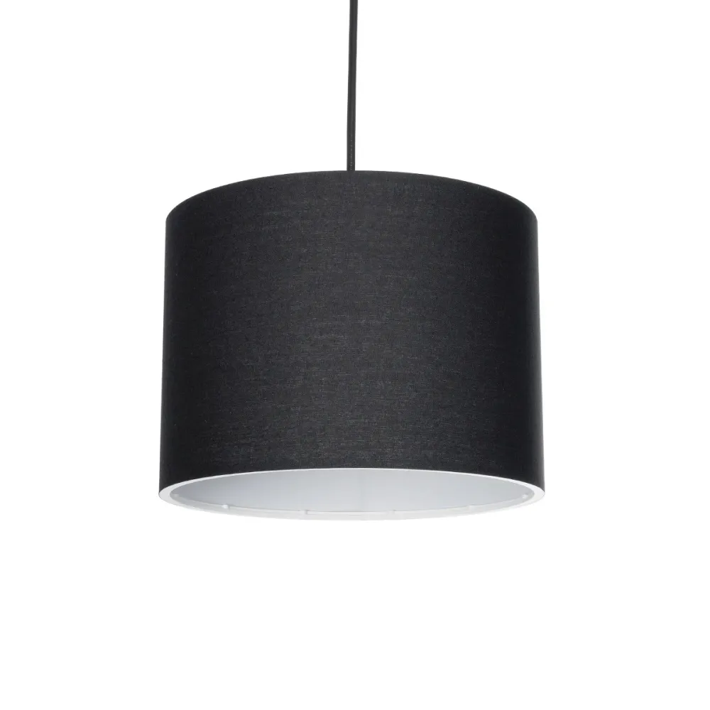 GLOBOSTAR® BLAZE 203-0109 Μοντέρνο Κρεμαστό Φωτιστικό Οροφής με Ντουί 1 x E27 AC 220-240V IP20 - Μαύρο - Μ22 x Π22 x Υ20cm