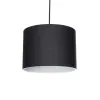 GLOBOSTAR® BLAZE 203-0109 Μοντέρνο Κρεμαστό Φωτιστικό Οροφής με Ντουί 1 x E27 AC 220-240V IP20 - Μαύρο - Μ22 x Π22 x Υ20cm