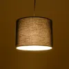 GLOBOSTAR® BLAZE 203-0109 Μοντέρνο Κρεμαστό Φωτιστικό Οροφής με Ντουί 1 x E27 AC 220-240V IP20 - Μαύρο - Μ22 x Π22 x Υ20cm
