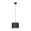 GLOBOSTAR® BLAZE 203-0109 Μοντέρνο Κρεμαστό Φωτιστικό Οροφής με Ντουί 1 x E27 AC 220-240V IP20 - Μαύρο - Μ22 x Π22 x Υ20cm